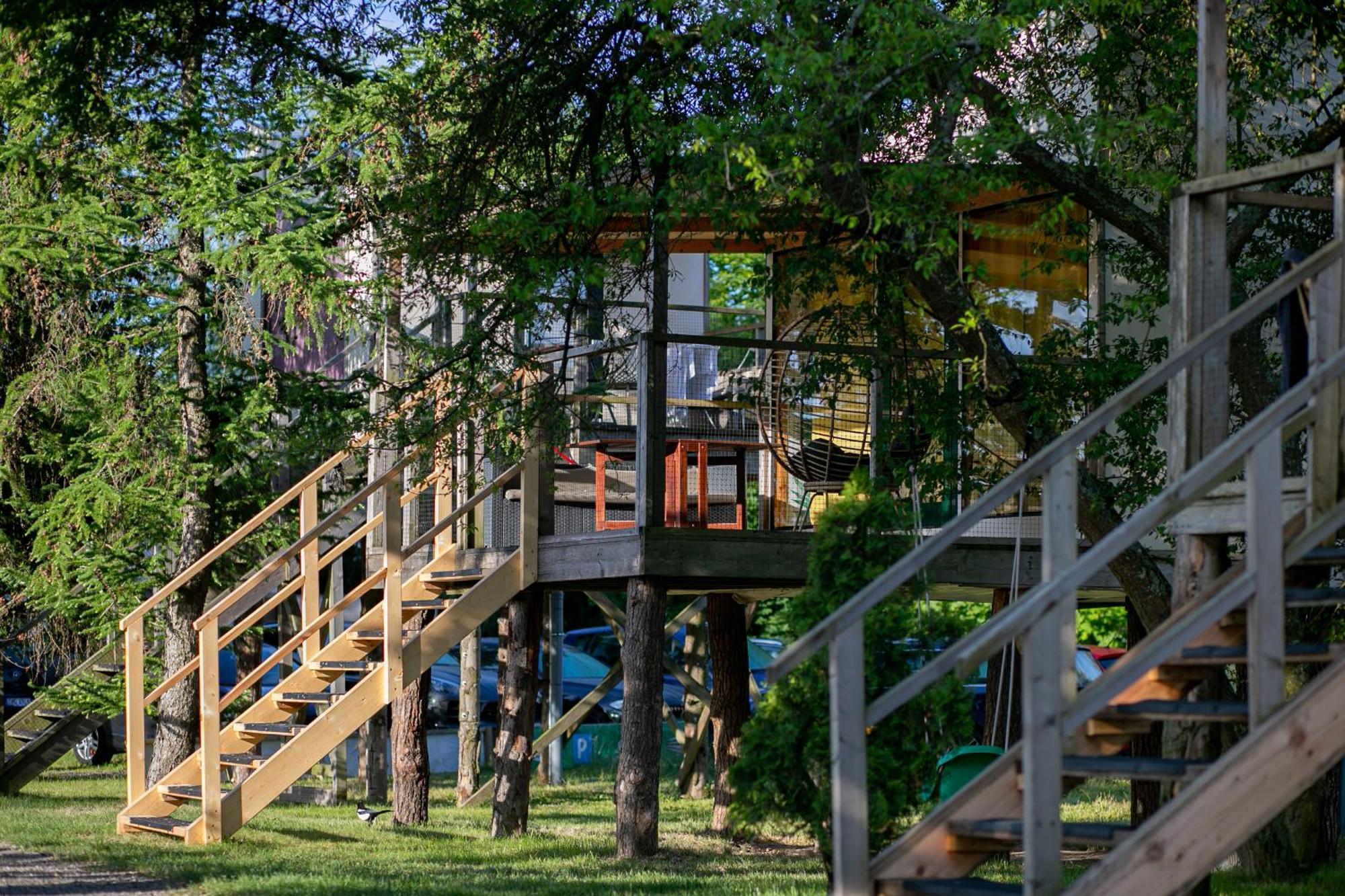 Herbals - Tree&Lake Houses With Bath, Sauna, Bikes, Motorboat Миелно Стая снимка